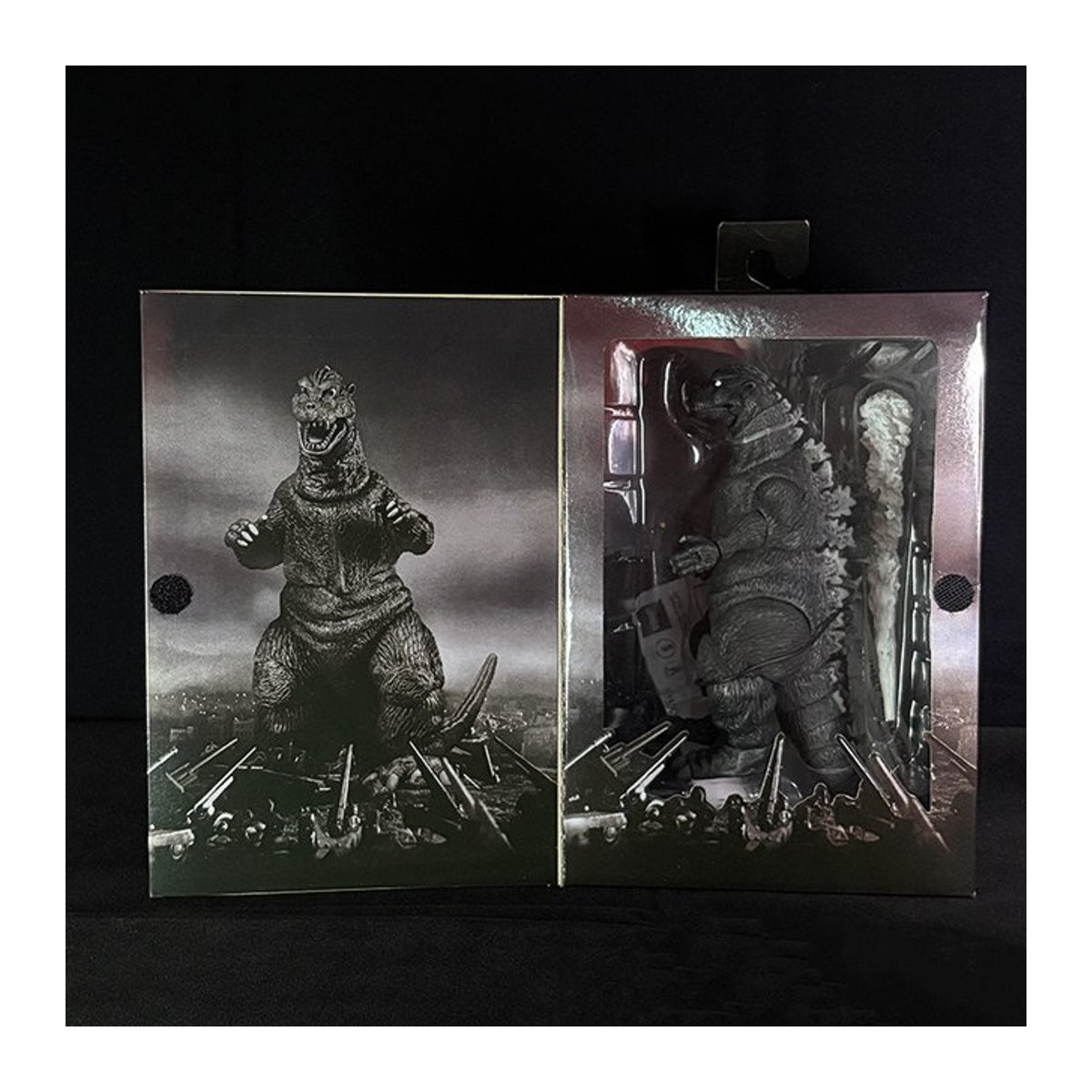 Bandai Godzilla Anime Figur Schwarz, PVC Modell Spielzeug Ornament, Höhe: 17 cm - Bild 1