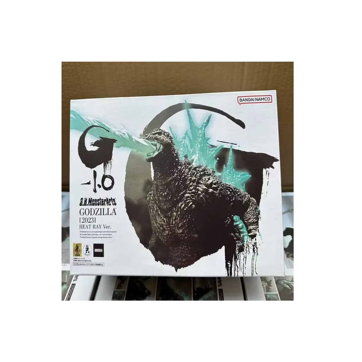 Bandai Godzilla Hotline Strahlungsversion Actionfigur aus PVC in Schwarz als Monster Modell Statue und Schreibtisch Deko - Bild 7
