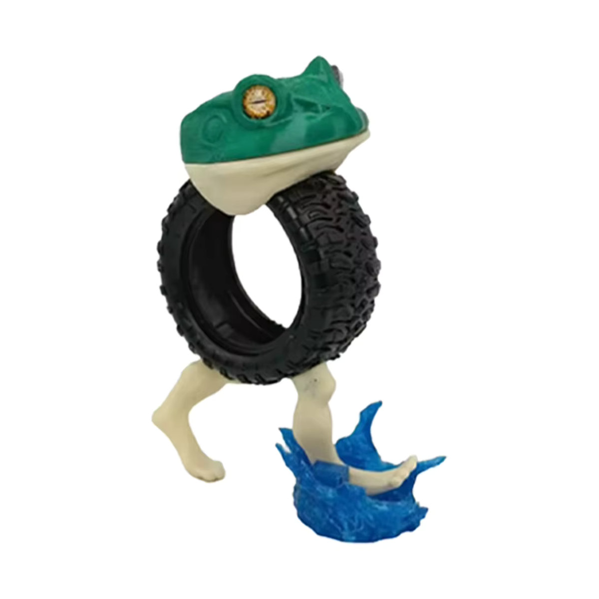 Bandai Hai Figur Desktop Dekoration Mehrfarbige Gelenkfigur aus Kunststoff - Bild 3