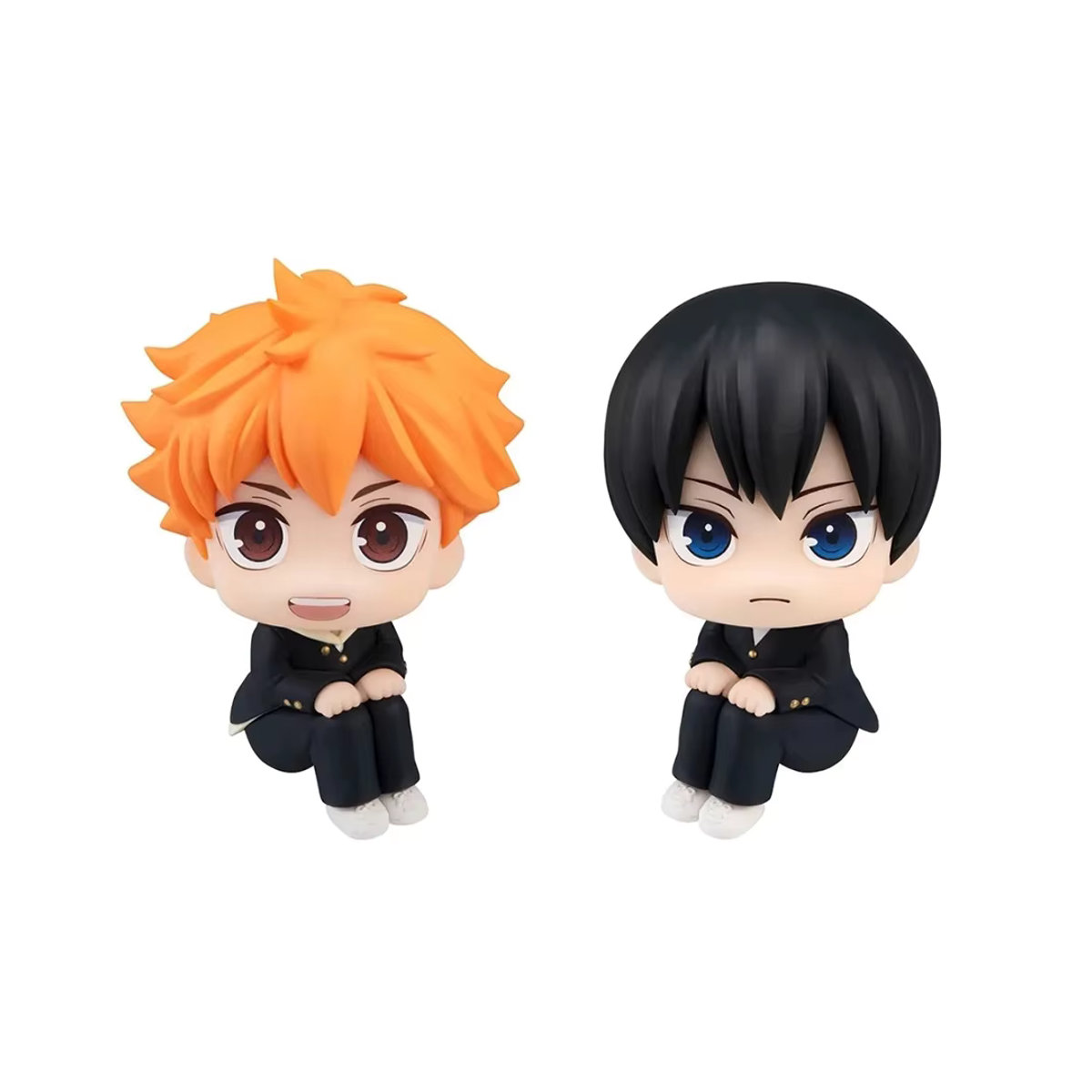 Bandai Haikyuu Anime Figur Hinata Shoyo und Tobio Kageyama Look Up Actionfigur aus Kunststoff, mehrfarbig, Höhe: 10 cm - Bild 5