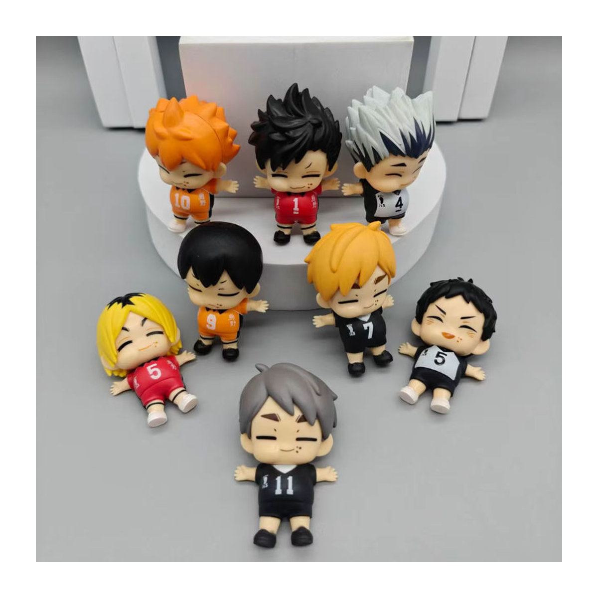 Bandai Haikyuu!! Anime Figuren Set aus PVC, mehrfarbig, Dekoration für Fans - Bild 3