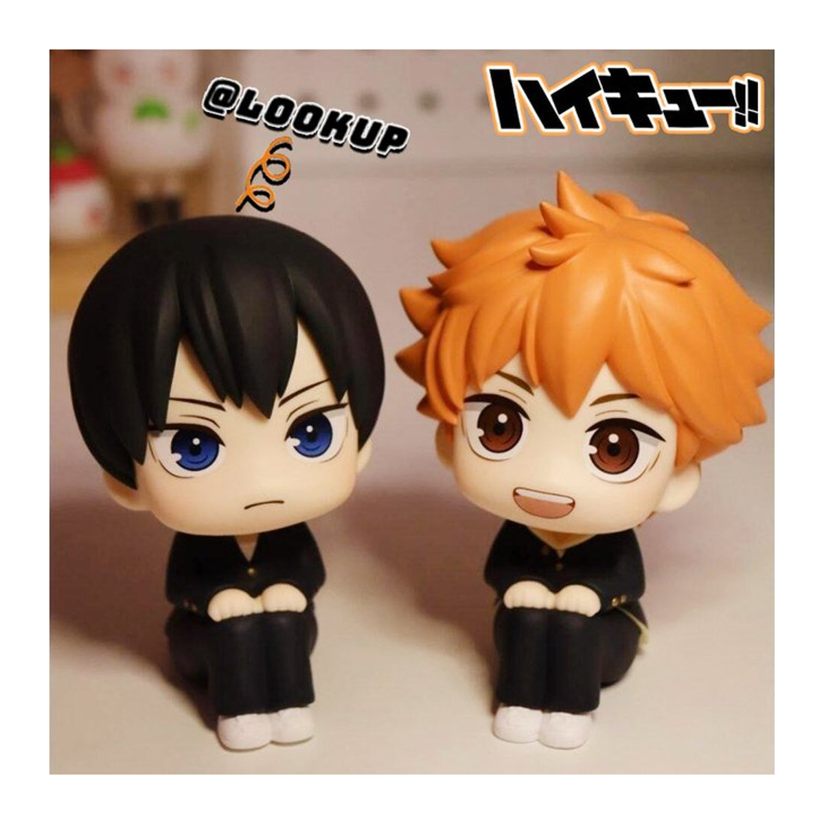 Bandai Haikyuu Anime Figuren Set Hinata Shoyo und Tobio Kageyama, 2er Set, mehrfarbig, Höhe: 10 cm - Bild 1