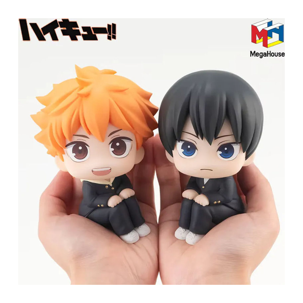 Bandai Haikyuu Anime Figuren Set Hinata Shoyo und Tobio Kageyama, 2er-Set, mehrfarbig, Höhe: 10 cm - Bild 2