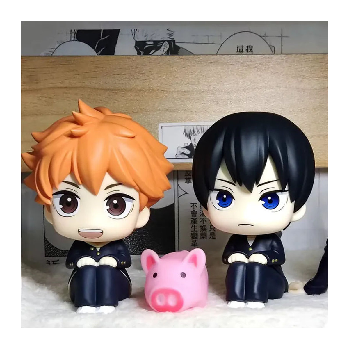 Bandai Haikyuu Anime Figuren Set Hinata Shoyo und Tobio Kageyama, 2er-Set, mehrfarbig, Höhe: 10 cm - Bild 5