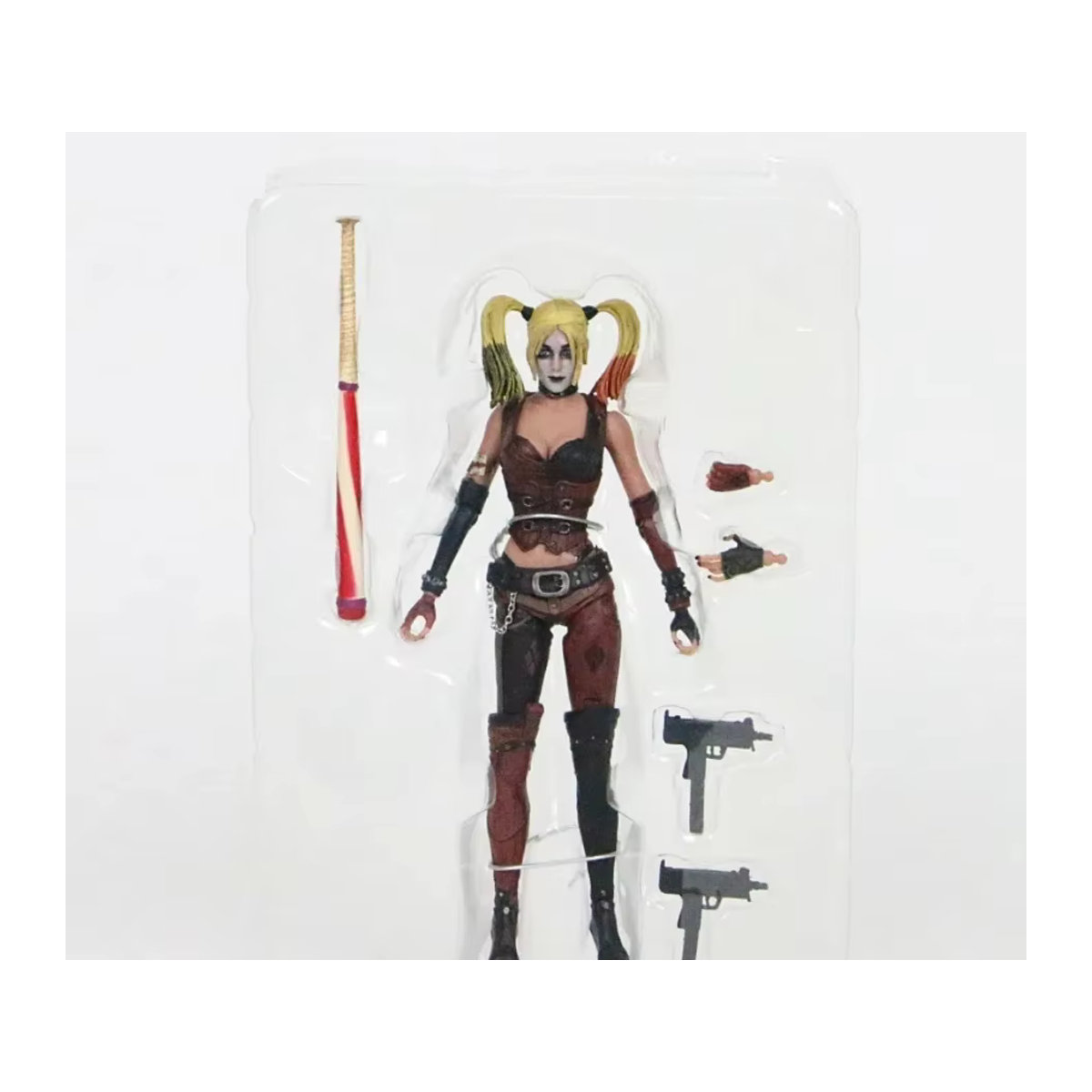 Bandai Harley Quinn Action Figure aus dem Film Suicide Squad als bewegliche PVC Modell Statue in Mehrfarbig für deine Sammlung und Schreibtisch-Dekoration - Bild 3