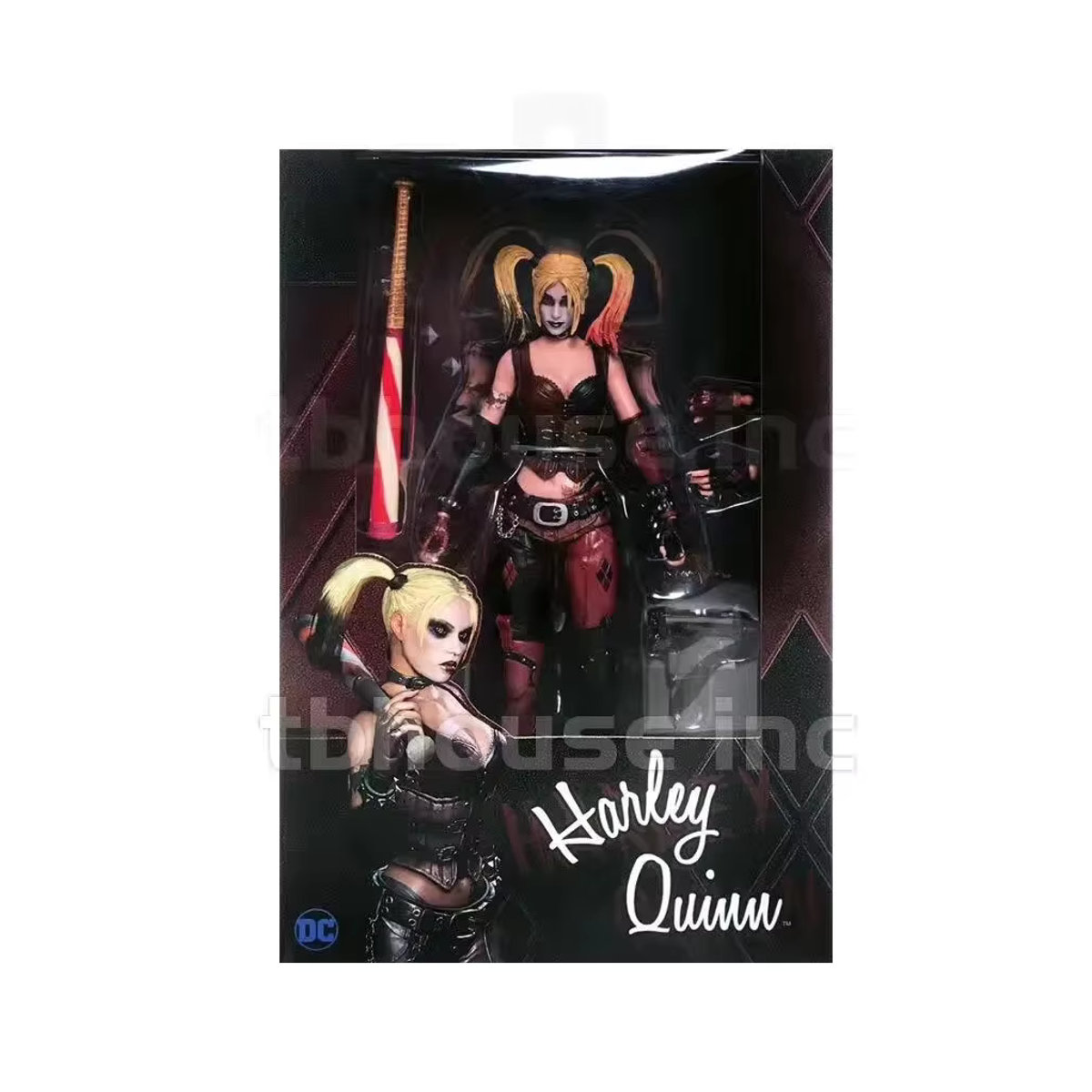Bandai Harley Quinn Action Figure aus dem Film Suicide Squad als bewegliche PVC Modell Statue in Mehrfarbig für deine Sammlung und Schreibtisch-Dekoration - Bild 4