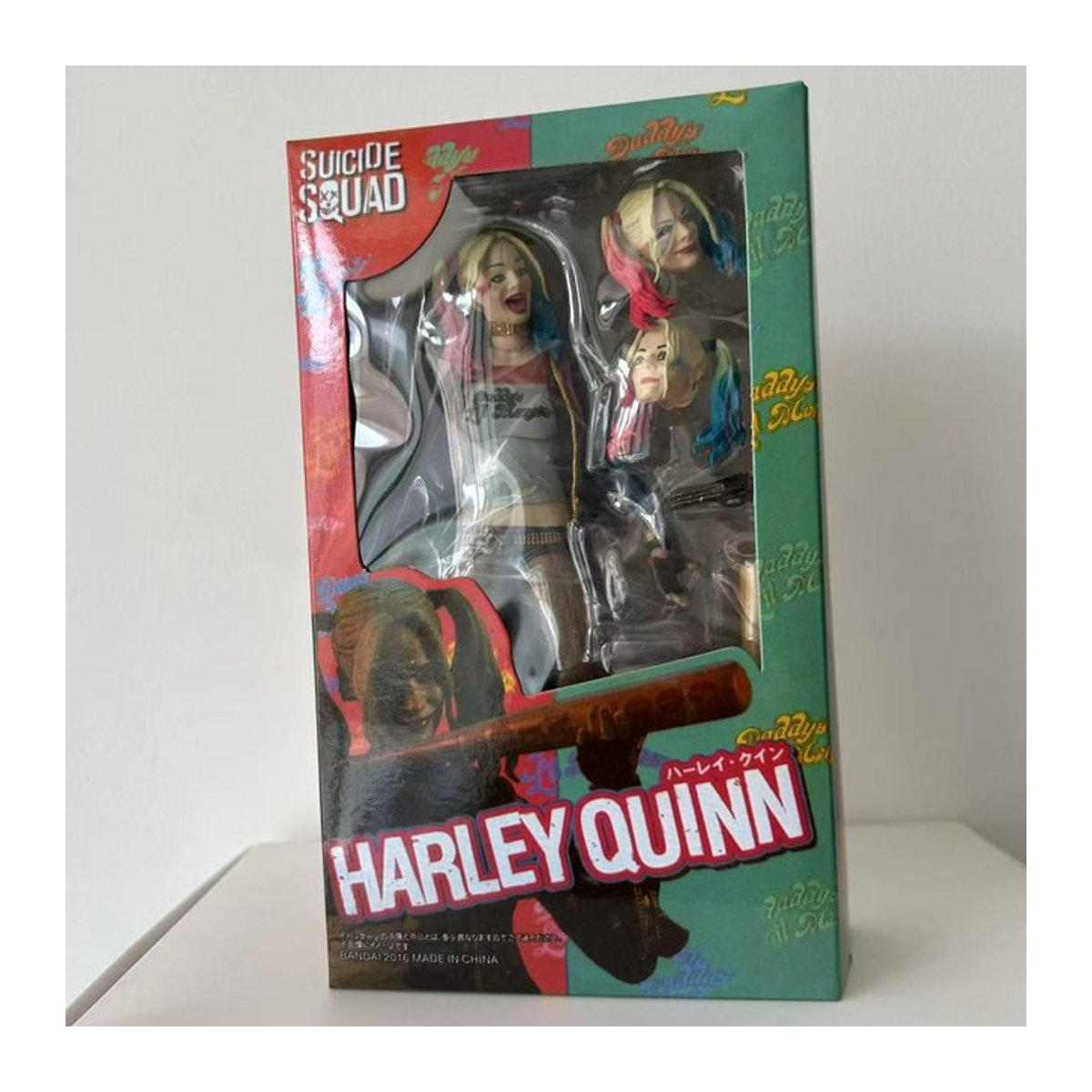 Bandai Harley Quinn Suicide Squad Actionfigur aus Kunststoff, mehrfarbig, stehend - Bild 1