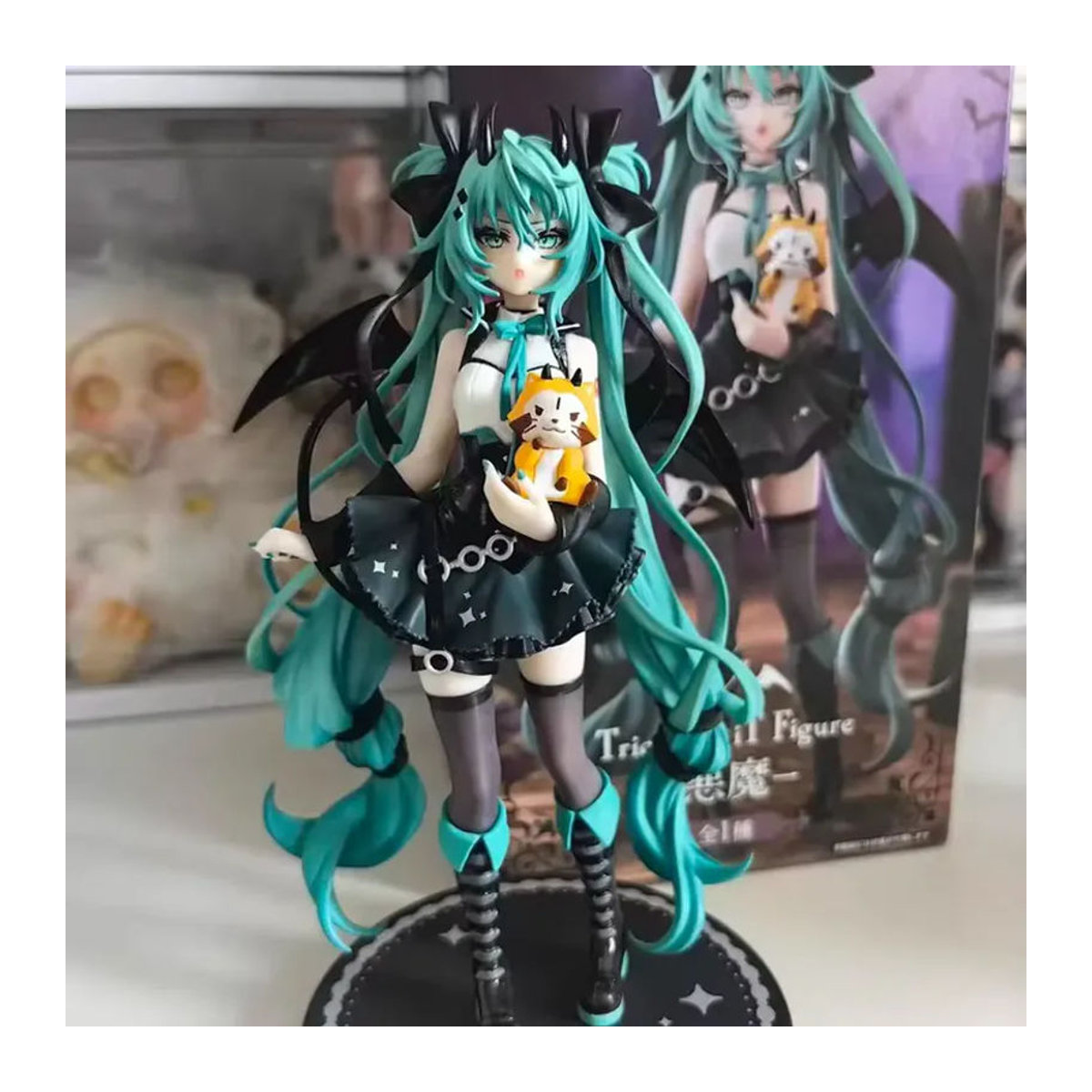 Bandai Hatsune Miku Actionfigur Kleiner Teufel Waschbär, mehrfarbig, Höhe: 19 cm - Bild 2