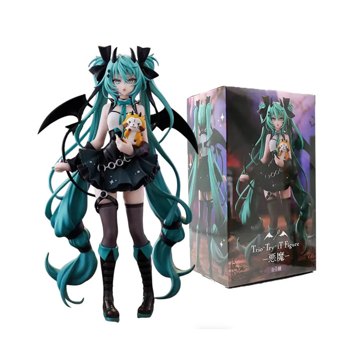 Bandai Hatsune Miku Actionfigur Kleiner Teufel Waschbär, mehrfarbig, Höhe: 19 cm - Bild 7