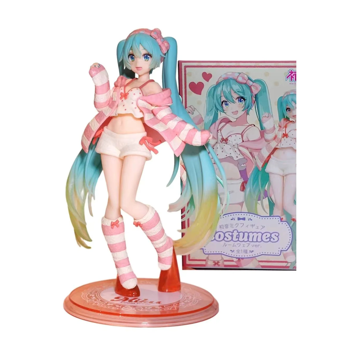 Bandai Hatsune Miku Anime Action Figure in Pyjama-Outfit, mehrfarbig, Höhe: 20 cm - Bild 7