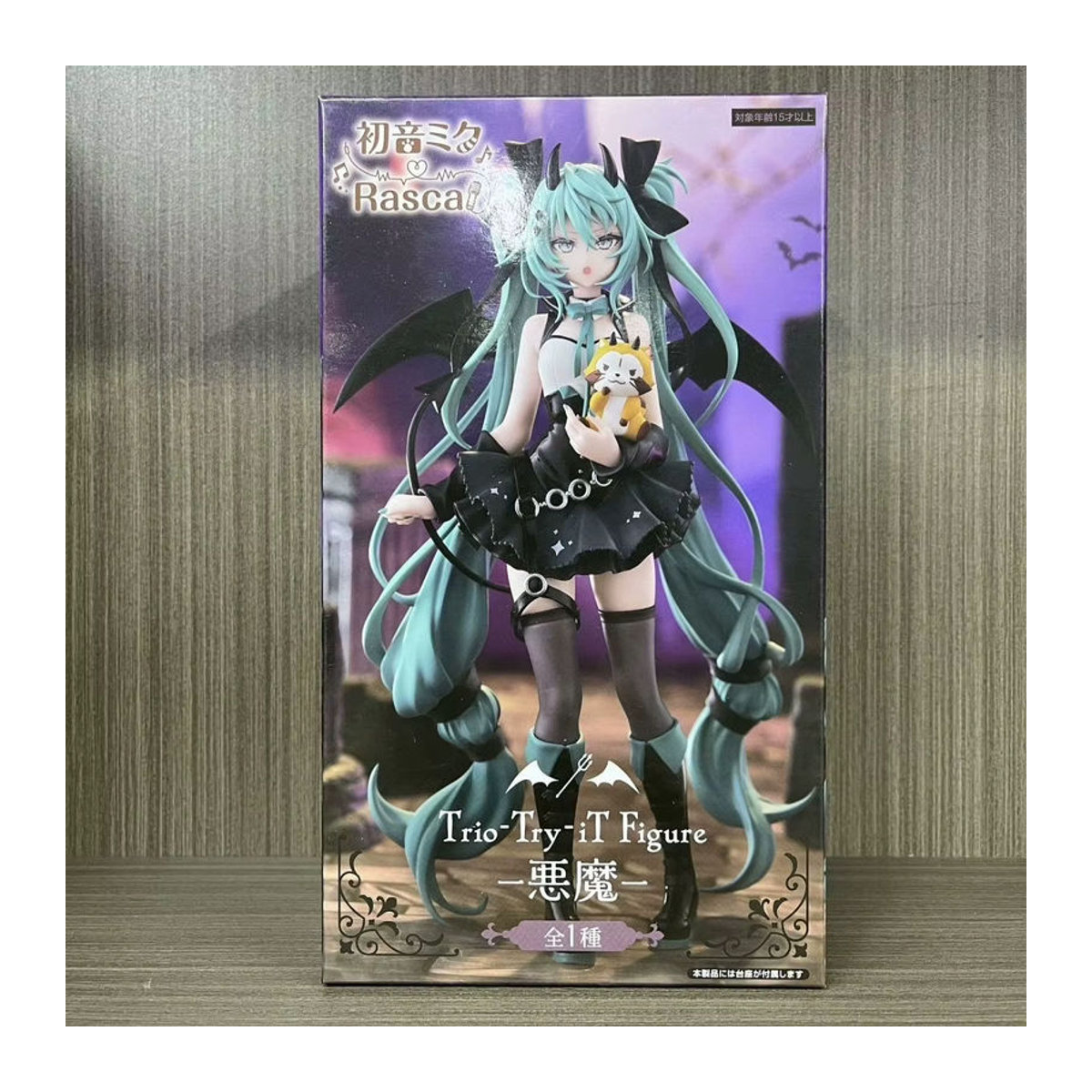 Bandai Hatsune Miku Anime Action Figure Kleiner Teufel Waschbär Kawaii PVC Modell, mehrfarbig, Höhe: 19 cm - Bild 4