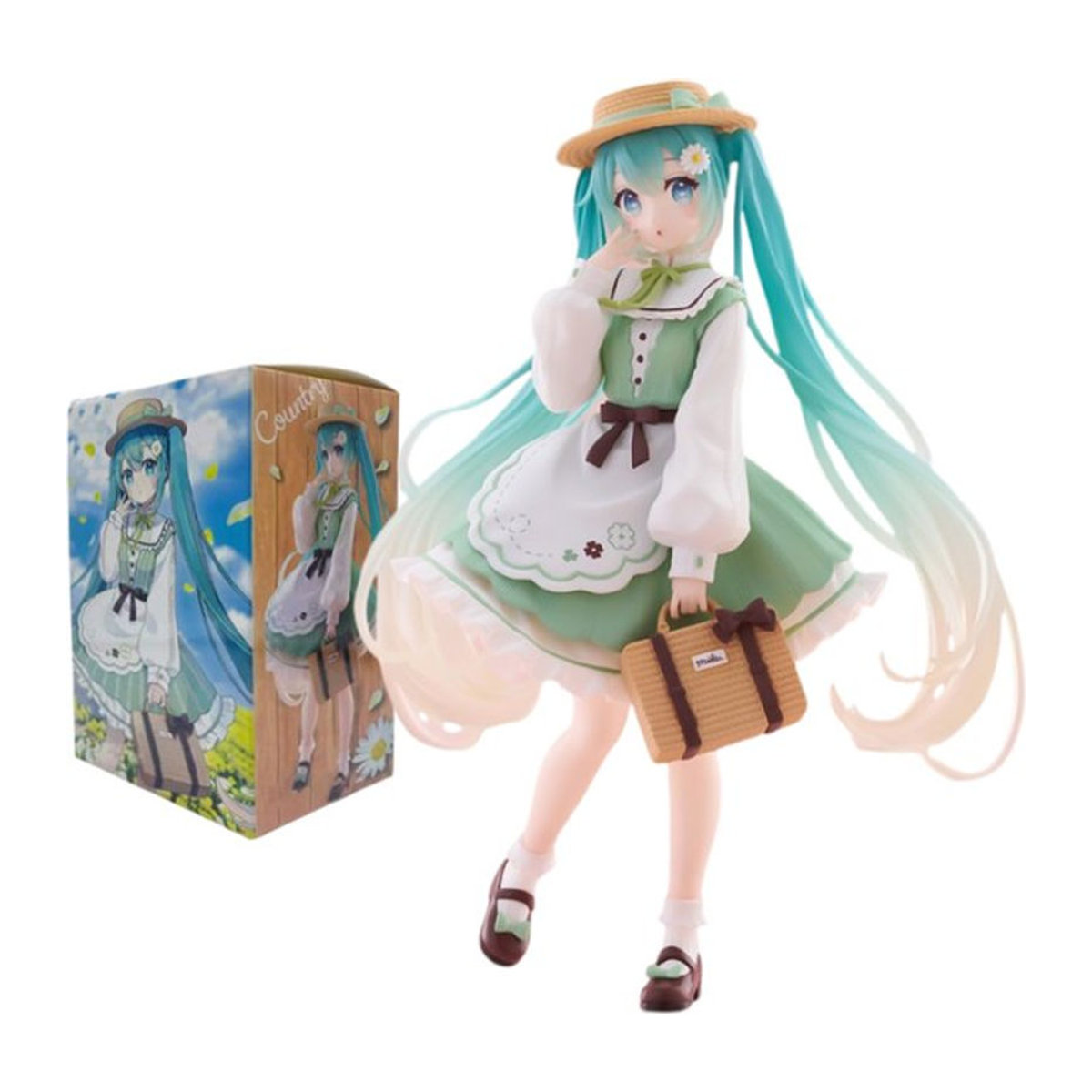 Bandai Hatsune Miku Anime Actionfigur im Pastoralen Stil, mehrfarbig, Höhe: 20 cm - Bild 1