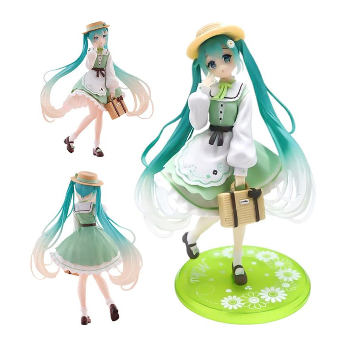 Bandai Hatsune Miku Anime Actionfigur im pastoralen Stil, mehrfarbig, Höhe: 20 cm - Bild 1