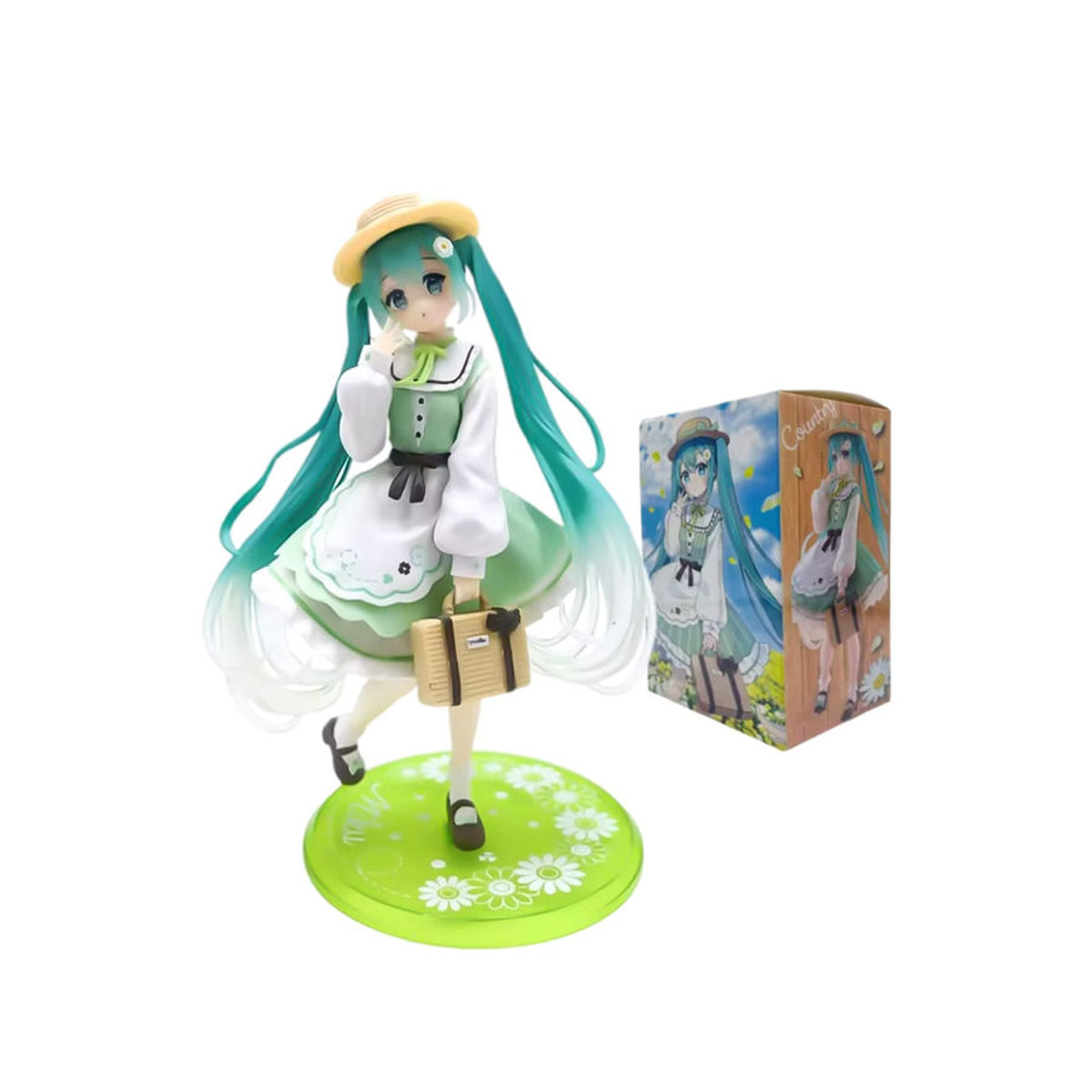 Bandai Hatsune Miku Anime Actionfigur im pastoralen Stil, mehrfarbig, Höhe: 20 cm - Bild 5