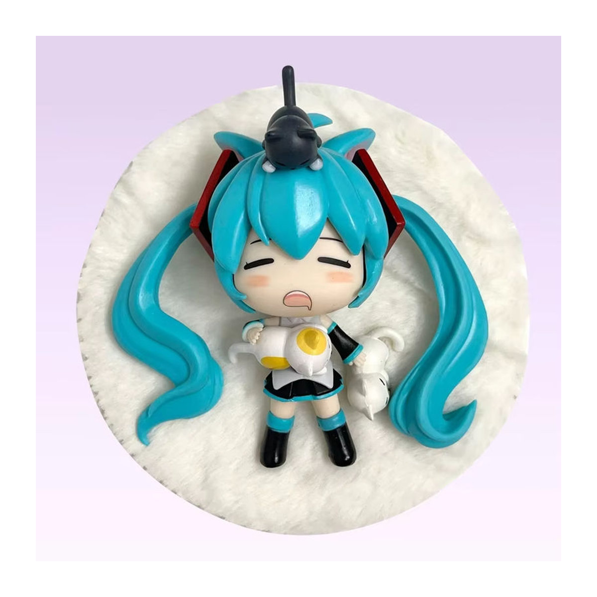 Bandai Hatsune Miku Anime Actionfigur mehrfarbig aus Kunststoff Höhe: 12 cm - Bild 3