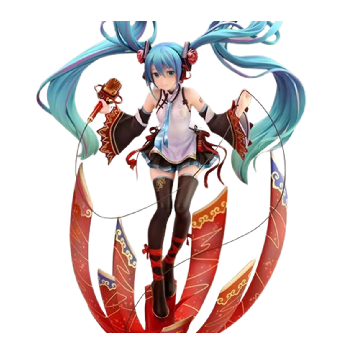 Bandai Hatsune Miku Anime Actionfigur Vokaloid Konzert Modell Puppe, mehrfarbig, Höhe: 26 cm - Bild 7