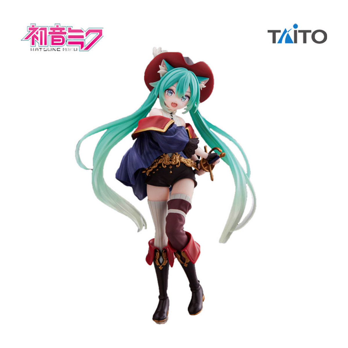 Bandai Hatsune Miku Anime-Figur aus Kunststoff, mehrfarbig, Höhe: 18 cm - Bild 1