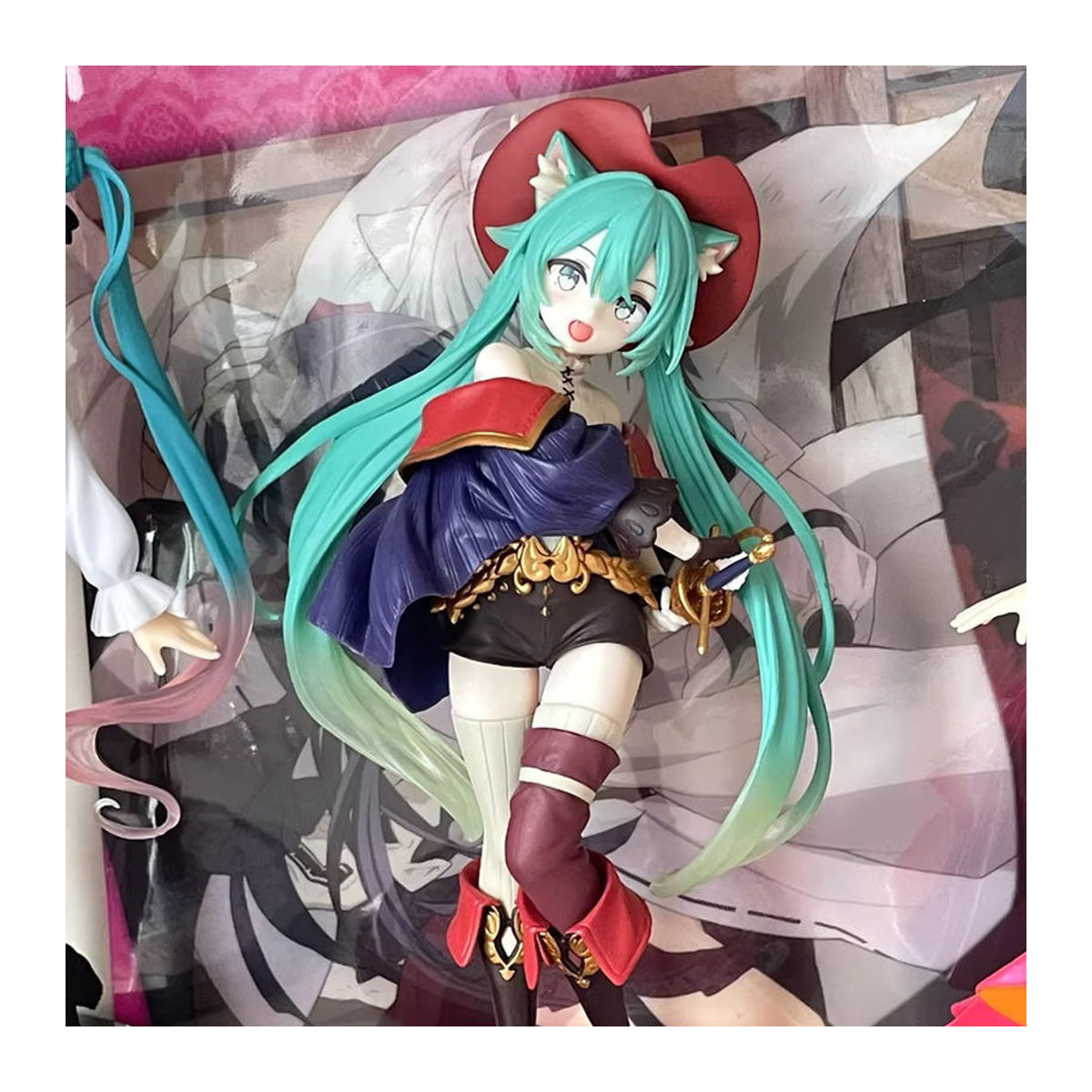 Bandai Hatsune Miku Anime-Figur aus Kunststoff, mehrfarbig, Höhe: 18 cm - Bild 2