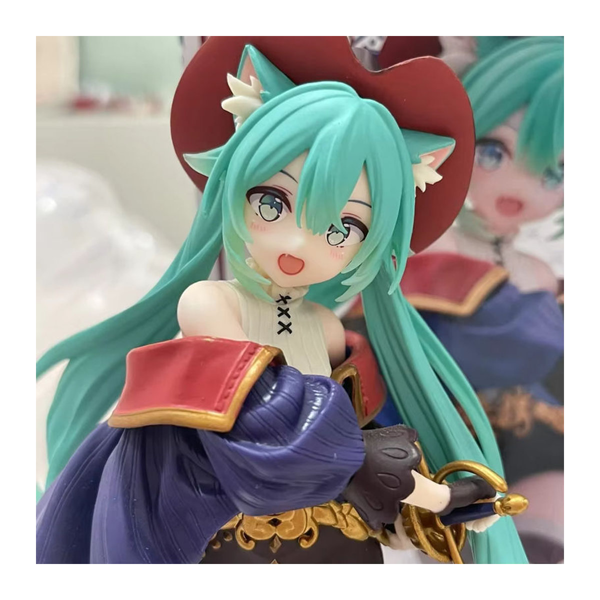 Bandai Hatsune Miku Anime-Figur aus Kunststoff, mehrfarbig, Höhe: 18 cm - Bild 6
