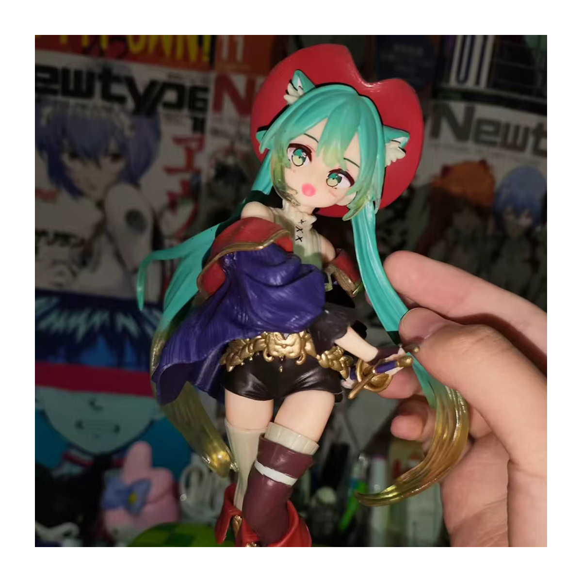 Bandai Hatsune Miku Anime-Figur aus Kunststoff, mehrfarbig, Höhe: 19 cm - Bild 2