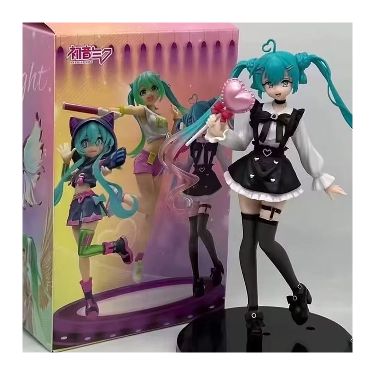 Bandai Hatsune Miku Anime-Figur aus Kunststoff, mehrfarbig, Höhe: 19 cm - Bild 4