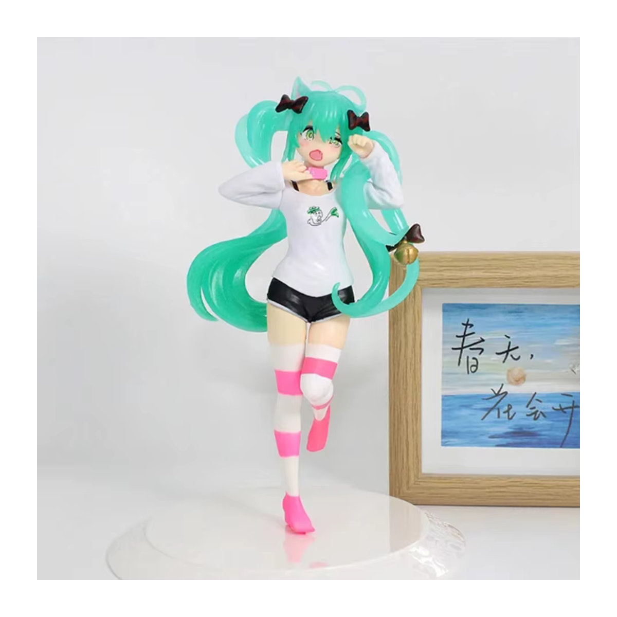 Bandai Hatsune Miku Anime-Figur aus Kunststoff, mehrfarbig, Höhe: 19 cm - Bild 5