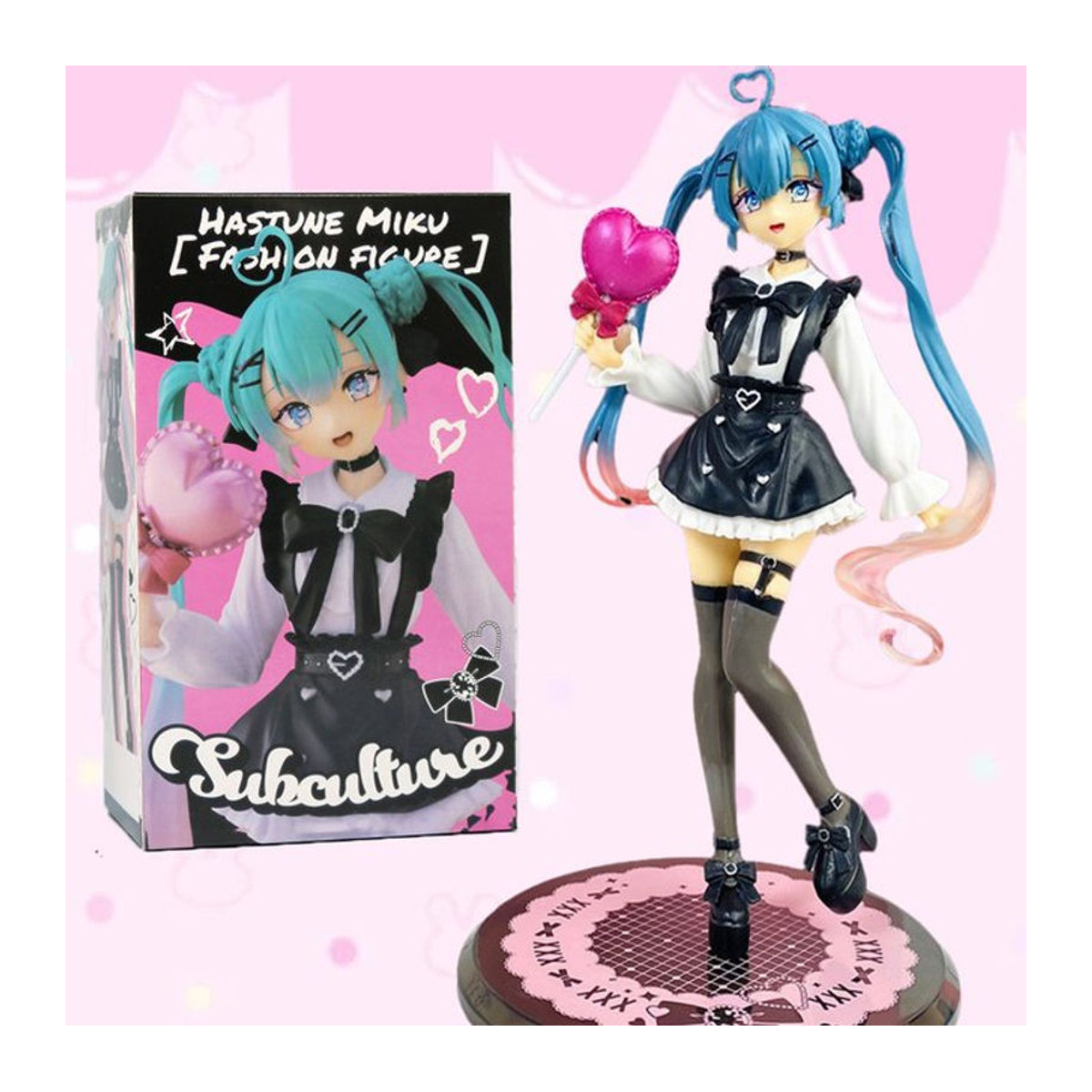 Bandai Hatsune Miku Anime Figur aus Kunststoff, mehrfarbig, Höhe: 20 cm - Bild 1