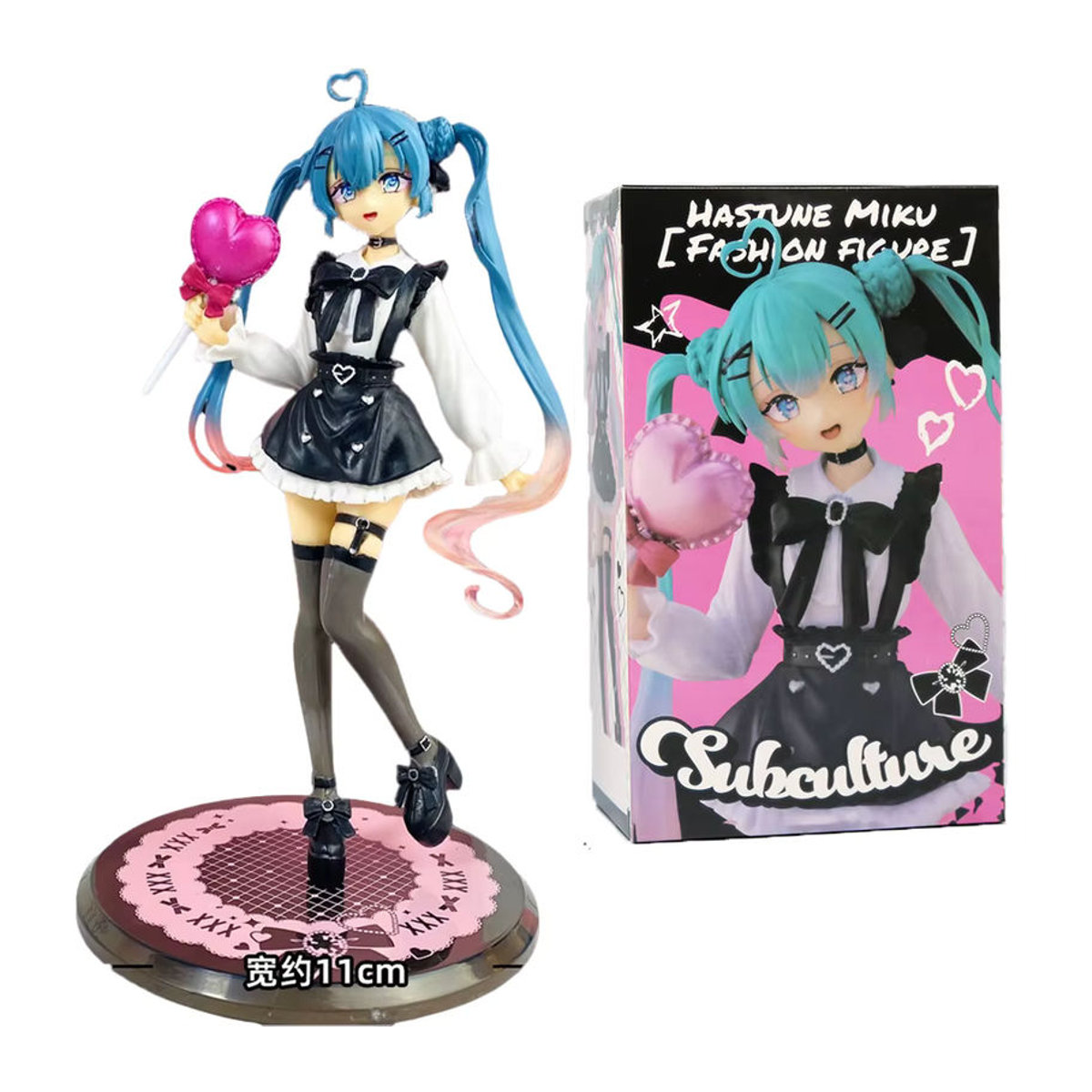 Bandai Hatsune Miku Anime Figur aus Kunststoff, mehrfarbig, Höhe: 20 cm - Bild 4