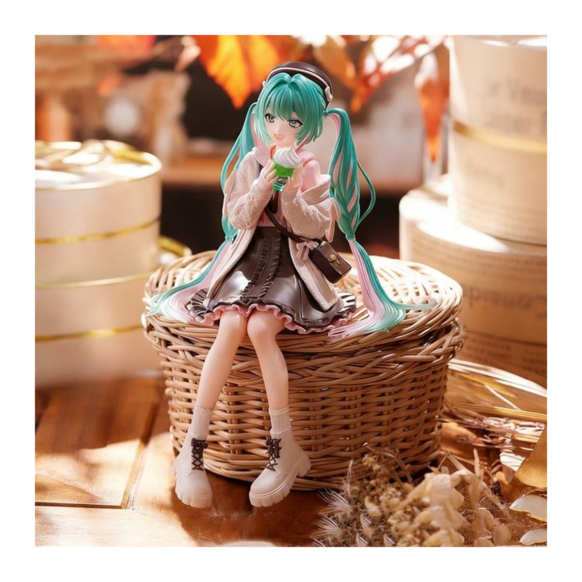 Bandai Hatsune Miku Anime Figur Autumn Date Mehrfarbig, Höhe: 15 cm - Bild 1