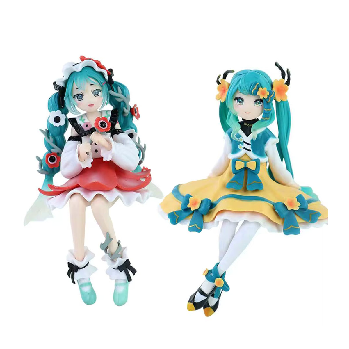 Bandai Hatsune Miku Anime-Figur Blumenfee-Kollektion, mehrfarbige PVC Actionfigur für Kinder - Bild 2