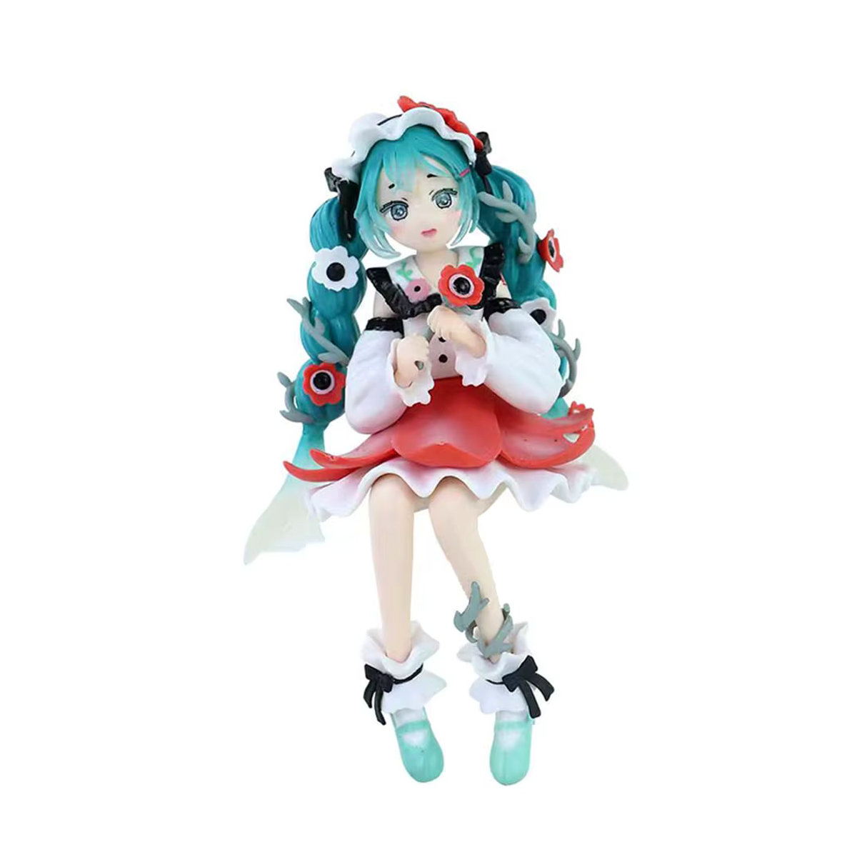 Bandai Hatsune Miku Anime-Figur Blumenfee-Kollektion, mehrfarbige PVC Actionfigur für Kinder - Bild 3