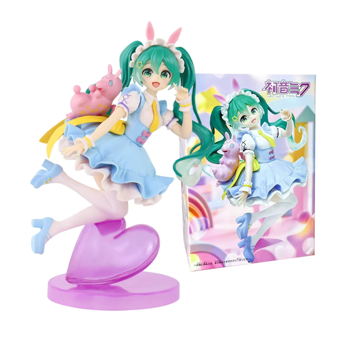 Bandai Hatsune Miku Anime Figur Blumenfee Winterkirsche, mehrfarbig, Höhe: 15 cm - Bild 2