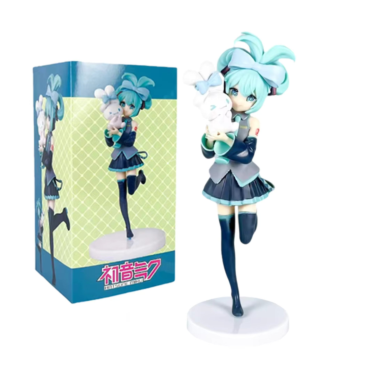 Bandai Hatsune Miku Anime Figur Blumenfee Winterkirsche, mehrfarbig, Höhe: 15 cm - Bild 4
