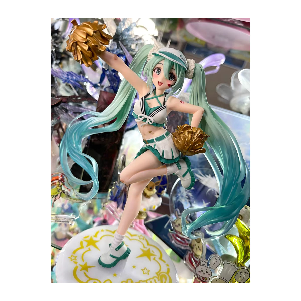 Bandai Hatsune Miku Anime Figur Cheerleader, mehrfarbig, Höhe: 18 cm - Bild 5