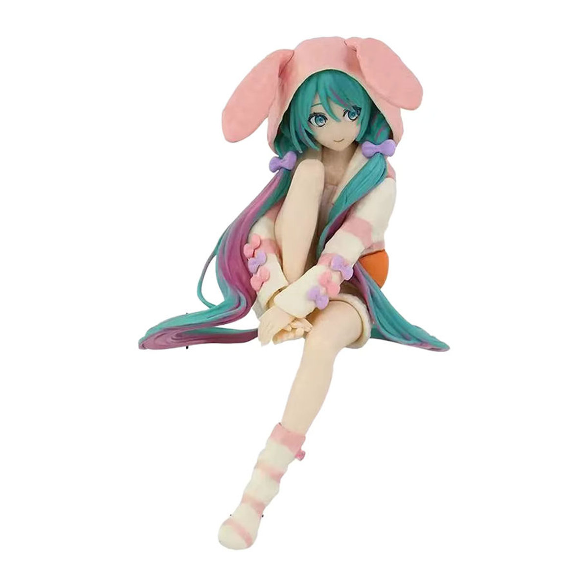 Bandai Hatsune Miku Anime Figur im Kaninchen-Ohr Pyjama, mehrfarbig, Höhe: 14 cm - Bild 5