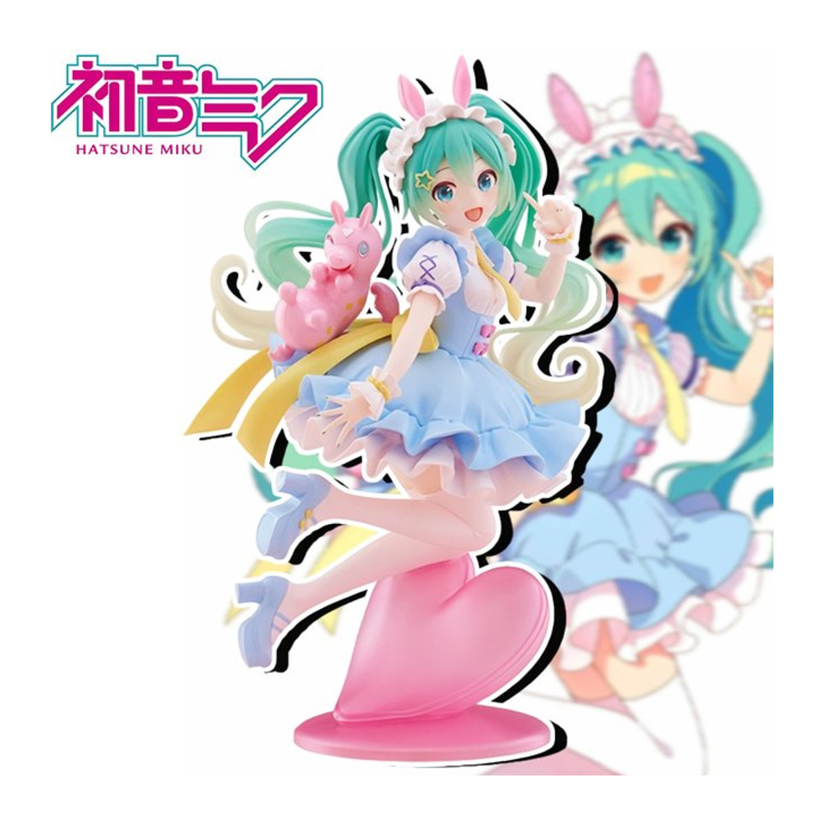 Bandai Hatsune Miku Anime-Figur Lollipop-Mädchen, mehrfarbig, Höhe: 20 cm - Bild 1