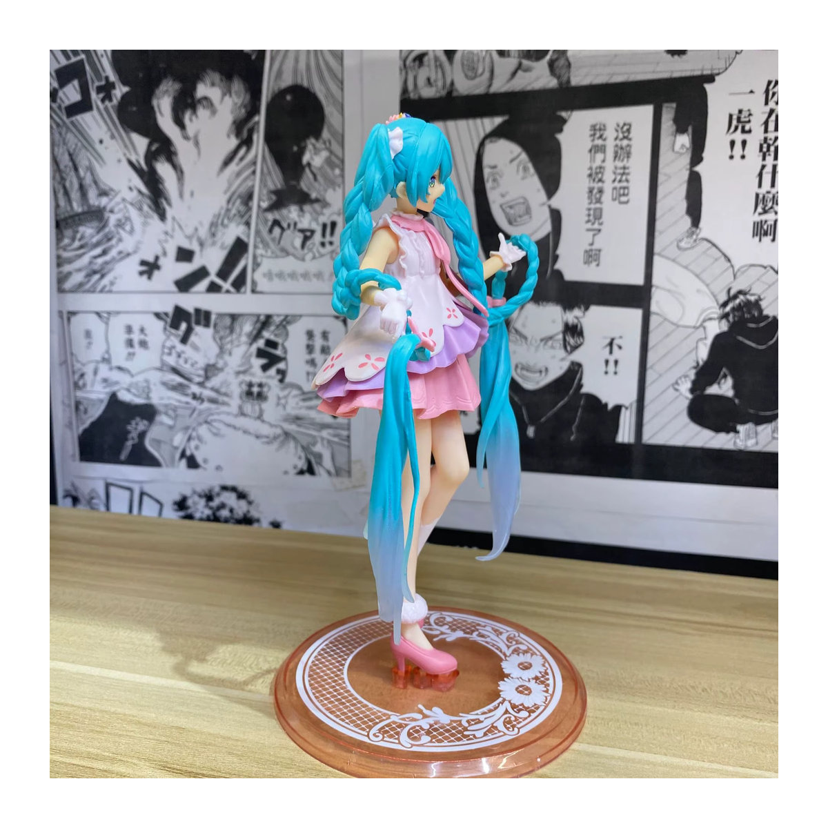 Bandai Hatsune Miku Anime Figur Märchen Wunderland Schönheit in Mehrfarbig, Höhe: 20 cm - Bild 4