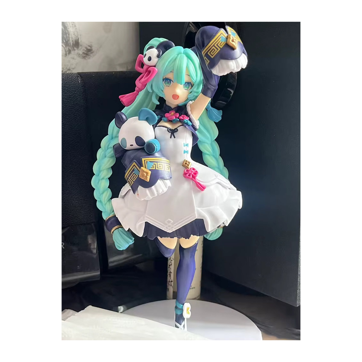 Bandai Hatsune Miku Anime Figur mit Katzenohren und Teufel-Design, mehrfarbig, PVC-Modell - Bild 7