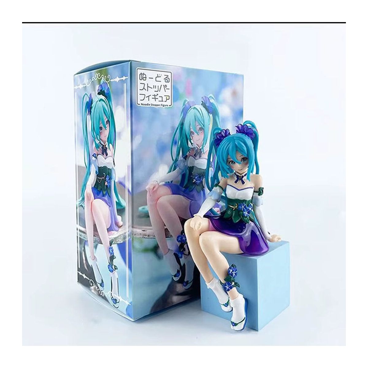 Bandai Hatsune Miku Anime Figur Morning Glory Fee als Sammlerstück und Ornament aus Kunststoff, mehrfarbig, Höhe: 15 cm - Bild 2