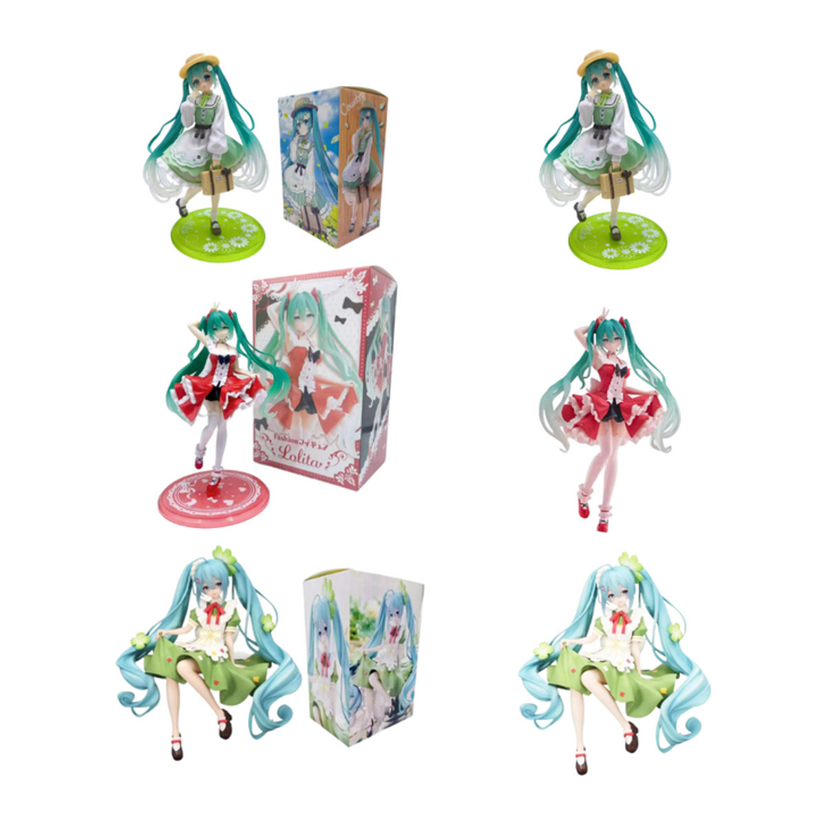 Bandai Hatsune Miku Anime Figur Teufel Design Mehrfarbig aus Kunststoff - Bild 1