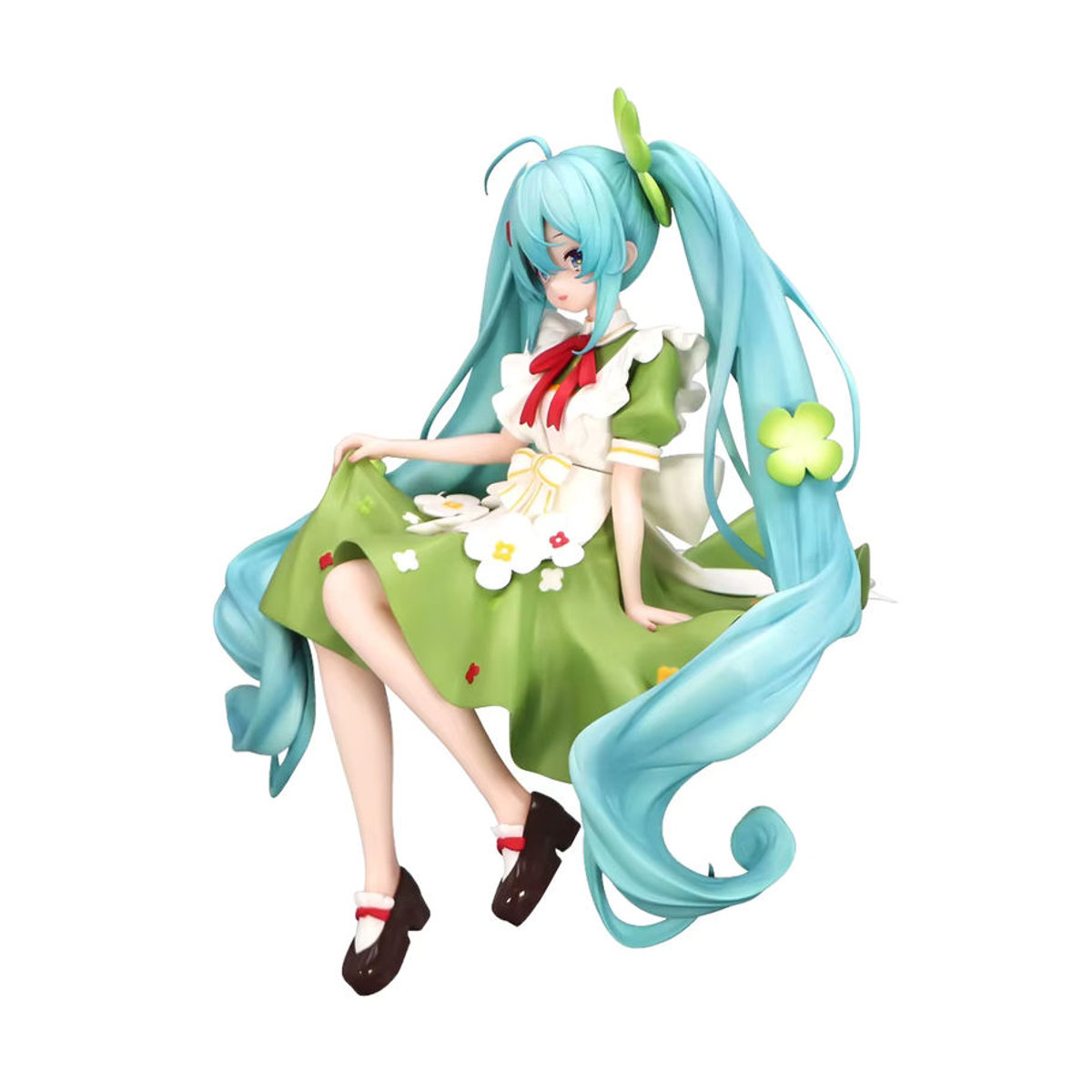 Bandai Hatsune Miku Anime Figur Vierblättriges Gras Fee im Kimono Design, mehrfarbig, Kunststoff - Bild 1
