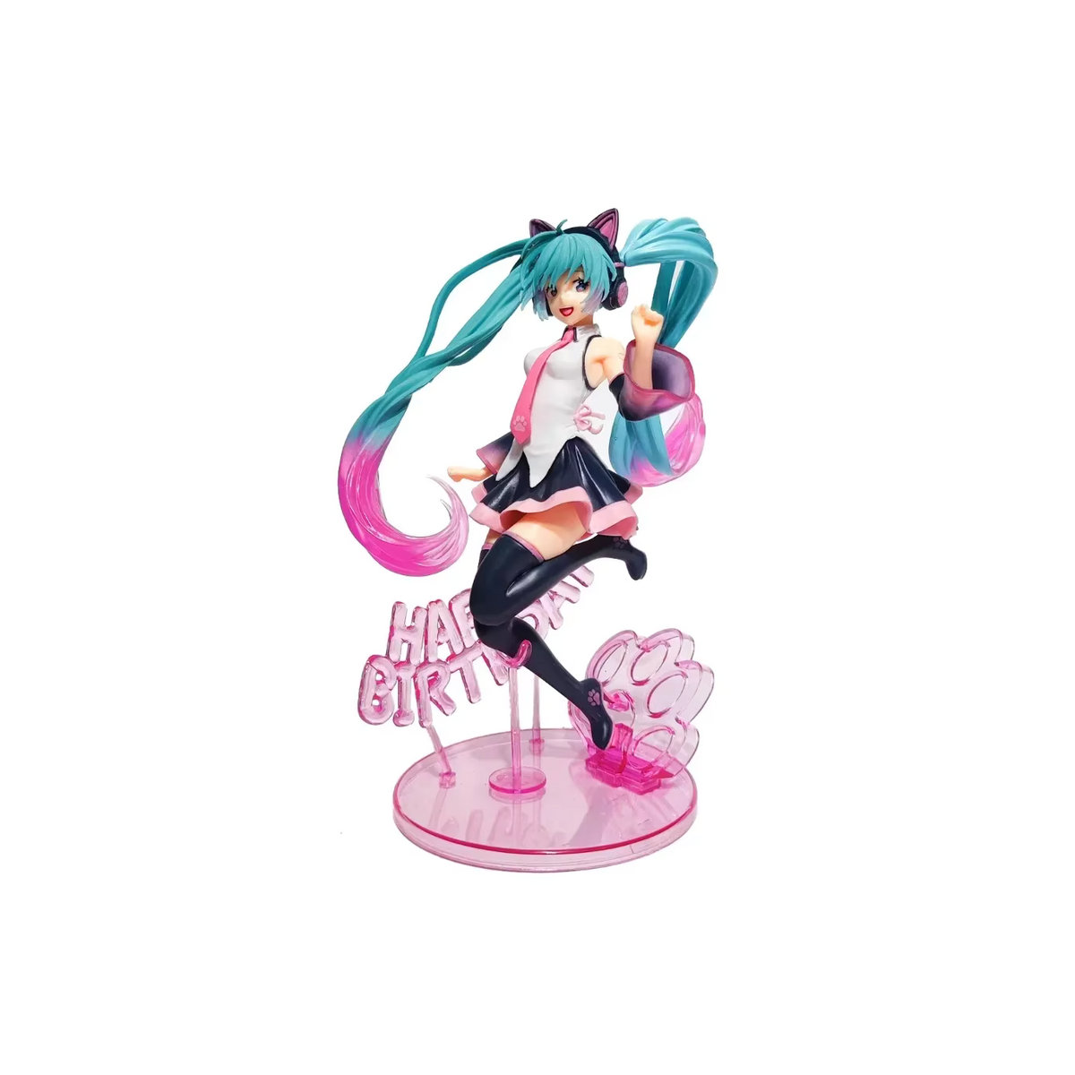 Bandai Hatsune Miku Anime Figur Vocaloid Manga Action Figure, mehrfarbig, Höhe: 23 cm - Bild 6