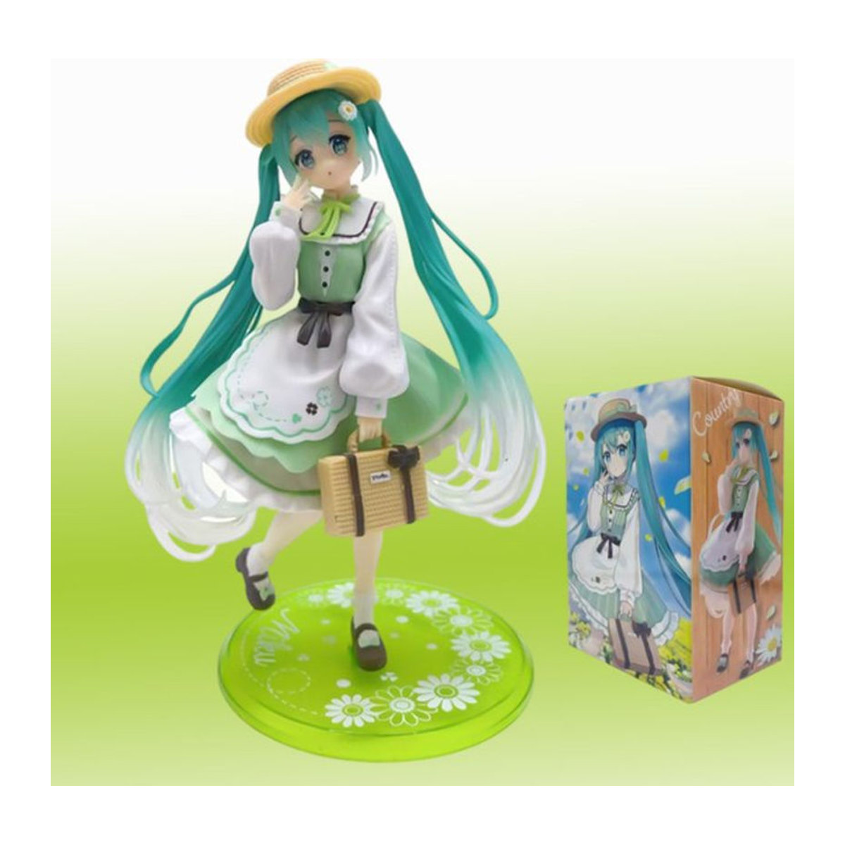 Bandai Hatsune Miku Cheerleader Actionfigur aus Kunststoff, mehrfarbig, Höhe: 20 cm - Bild 1