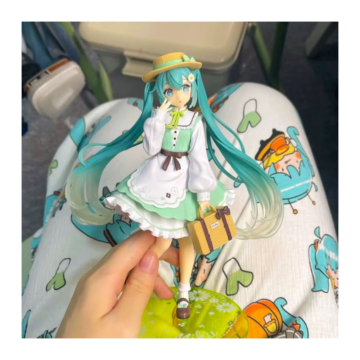 Bandai Hatsune Miku Cheerleader Actionfigur aus Kunststoff, mehrfarbig, Höhe: 20 cm - Bild 3