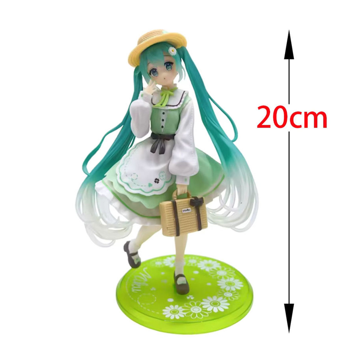 Bandai Hatsune Miku Cheerleader Actionfigur aus Kunststoff, mehrfarbig, Höhe: 20 cm - Bild 4