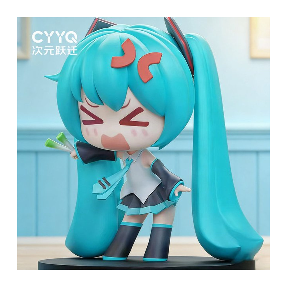 Bandai Hatsune Miku Chuyin Anime Figur aus Kunststoff, mehrfarbig, stehendes Modell für den Schreibtisch - Bild 1