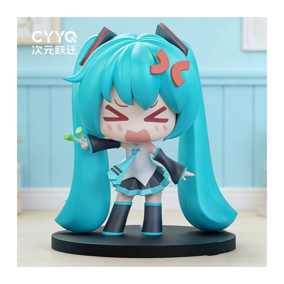 Bandai Hatsune Miku Chuyin Anime Figur aus Kunststoff, mehrfarbig, stehendes Modell für den Schreibtisch - Bild 4