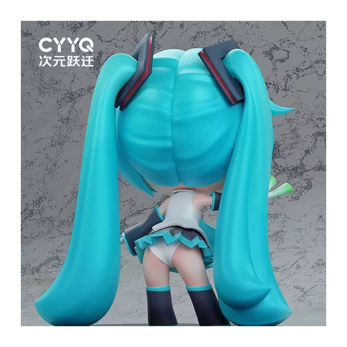 Bandai Hatsune Miku Chuyin Anime Figur aus Kunststoff, mehrfarbig, stehendes Modell für den Schreibtisch - Bild 5