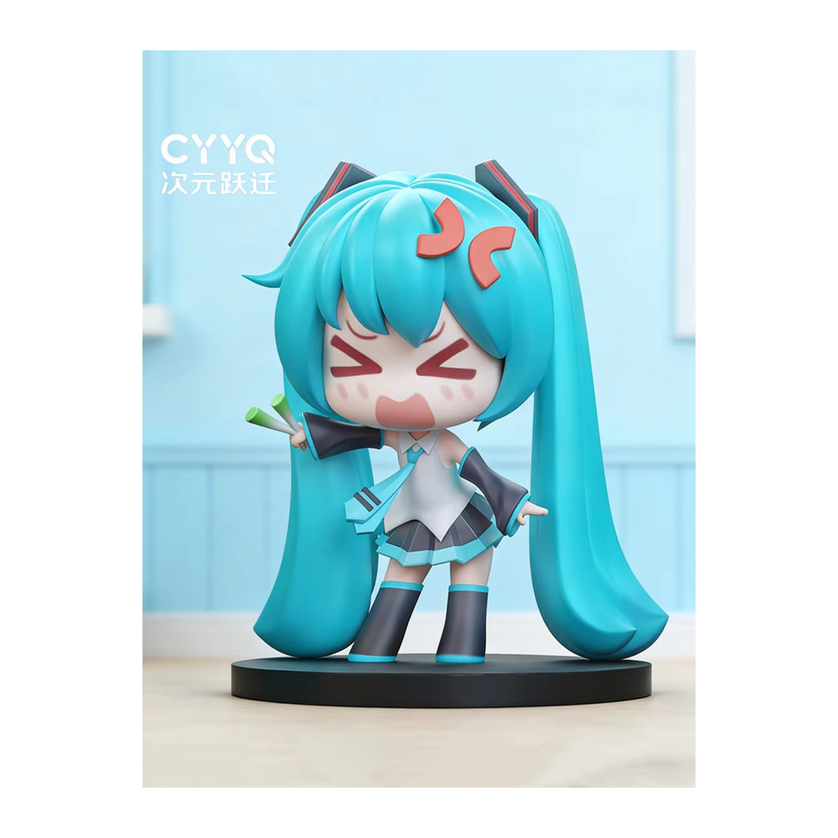 Bandai Hatsune Miku Chuyin Anime Figur aus Kunststoff, mehrfarbig, stehendes Modell für den Schreibtisch - Bild 6