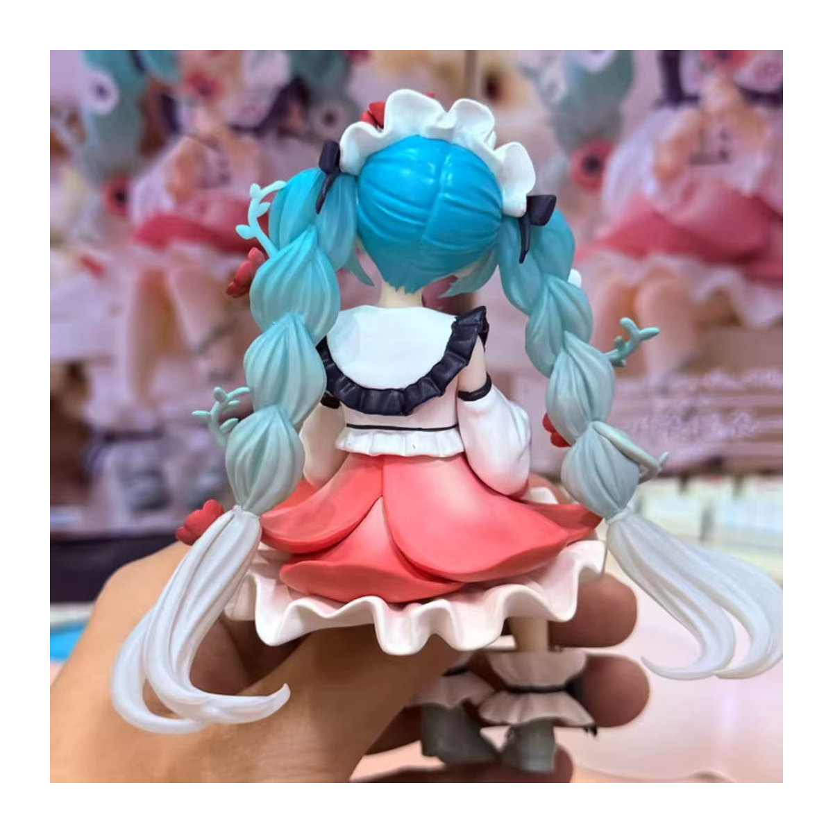 Bandai Hatsune Miku Flower Fairy Anime Actionfigur aus Kunststoff, mehrfarbig - Bild 5